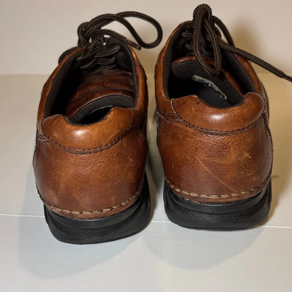 Nunn Bush Chestnut Brown Leather Oxfords -GB2
